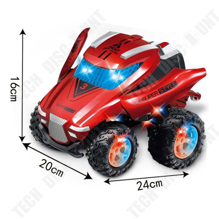 TD® voiture télécommandée enfant fille garçon tout terrain rapide jouet adulte sans fil music grosse roue exterieur interieur 3-7 an