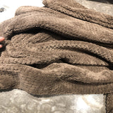 Serviette de bain, serviette de bain en molleton corail, serviette mère et enfant, serviette grille ananas, ensemble combo se