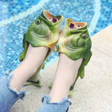 TD® Pantoufles de poisson de plage Pantoufles créatives drôles en forme de poisson Couple hommes et femmes pantoufles de plage