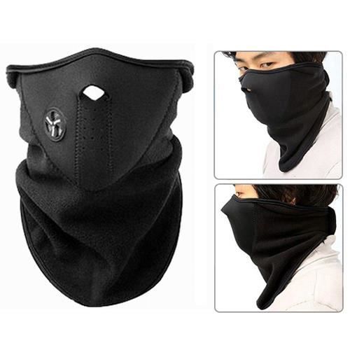 TD® Tour de cou Écharpe sport ski snowboarding et vélo-cagoule cache cou, oreille, nez, bouche-équipement auto cagoule moto