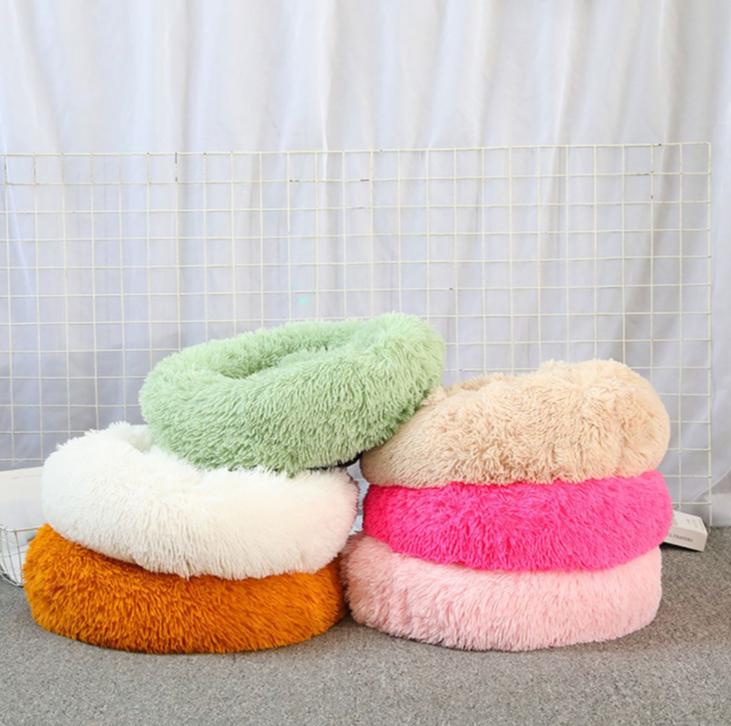 TD® Lit de Chat, Lit de Chien, Coussin pour Chat, Panier, Litière, Extra-Doux Confortable et Mignon, Coussin Lavable, 50cm