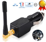 TD® Brouilleur gps voiture allume cigare de signal d'ondes rapide Bloqueur localisation puissance efficace anti-suivi interférence