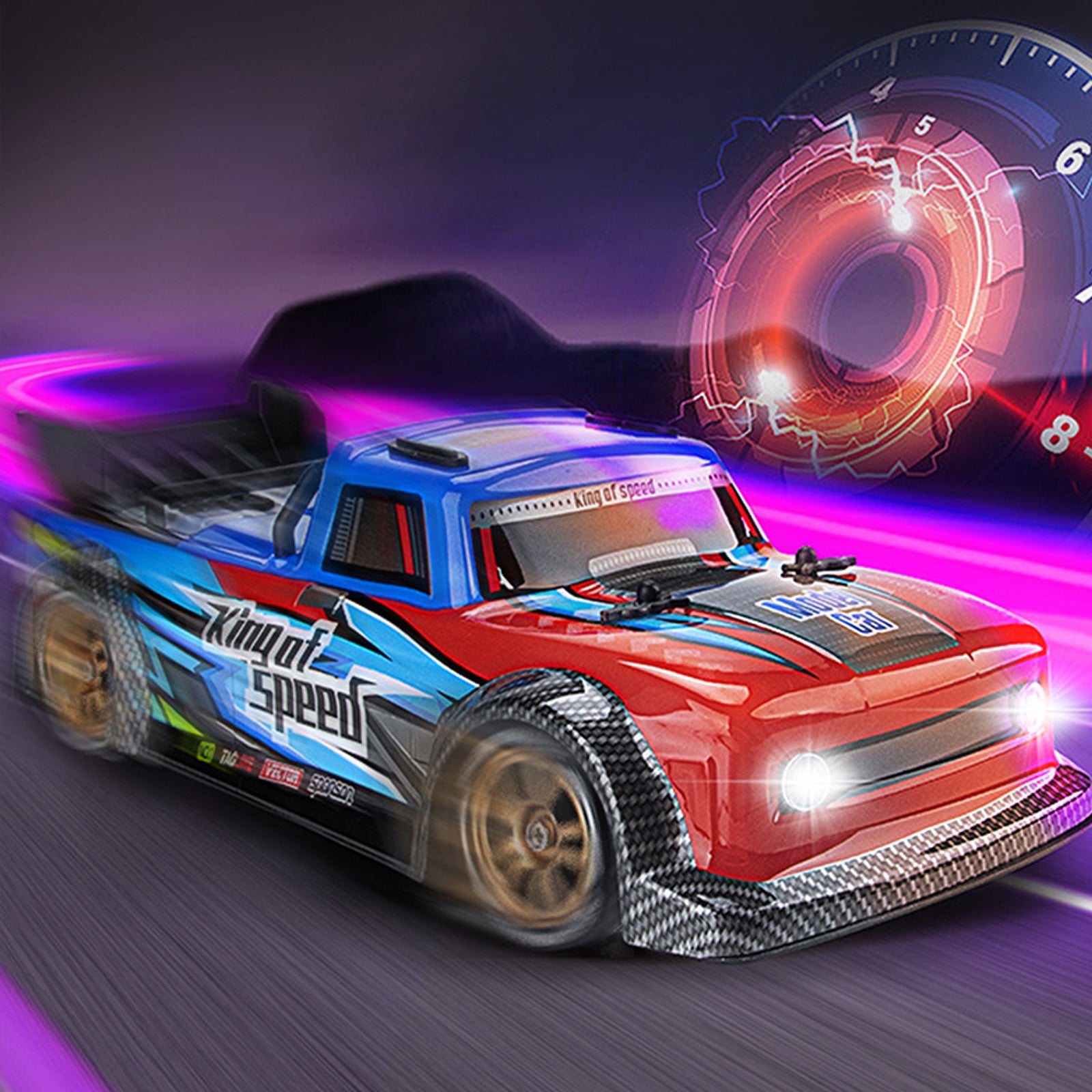 TD® Voiture rc à quatre voies dérive à grande vitesse véhicule tout-terrain cascadeur voiture jouet cadeau de Noël