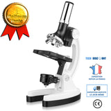TD® 1200 fois microscope pour enfants, lycée, collégiens, expérience scientifique majeure, enseignement de la biologie
