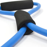 TD® Tube Bande Résistance Latex Professionnel Exercice Yoga Elastique Aérobic Type Convient pour le yoga,Figure 8 Rallye-rouge