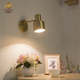 Applique tout bronze Miroir lumière Style nordique Simplicité moderne Coiffeuse créative chambre le salon