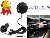 TD® Récepteur bluetooth de voiture jack USB audio kit mains libres chargeur stéréo téléphones conduite transmetteur musique allume