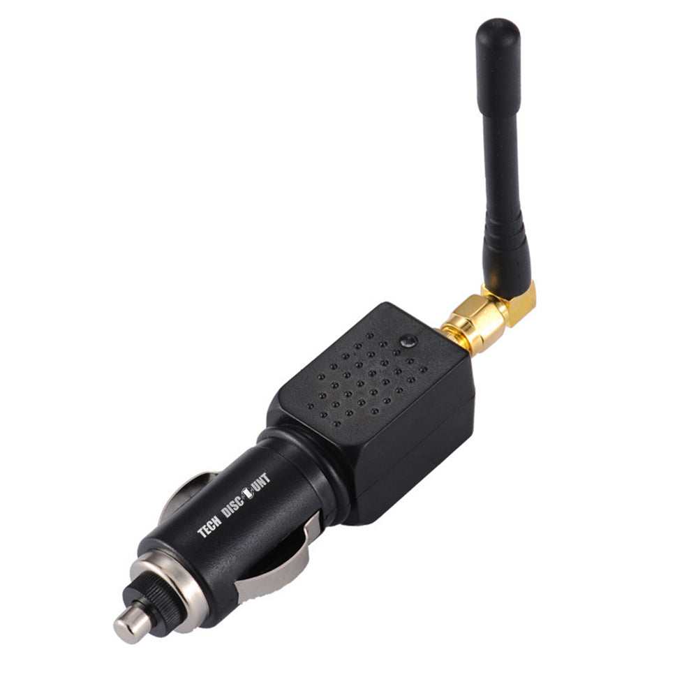 TD® Brouilleur gps voiture allume cigare de signal d'ondes rapide Bloqueur localisation puissance efficace anti-suivi interférence