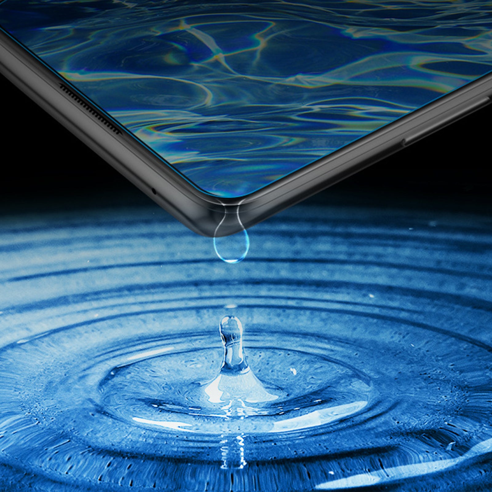 TD® Convient pour OnePlus 8t film trempé plein écran sérigraphie film de téléphone portable pleine colle revêtement sous vide