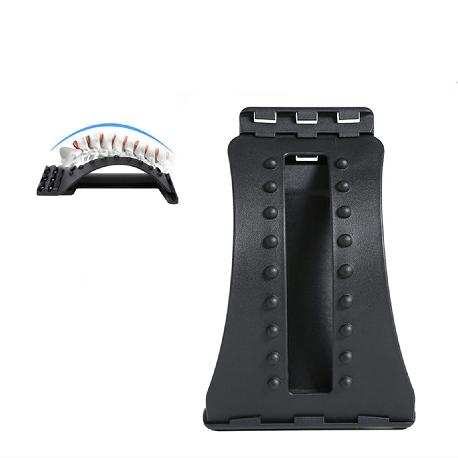 TD® Correcteur de redressement de courbure lombaire et lombaire supérieure scoliose sommeil masseur de traction du dos soutien lomba