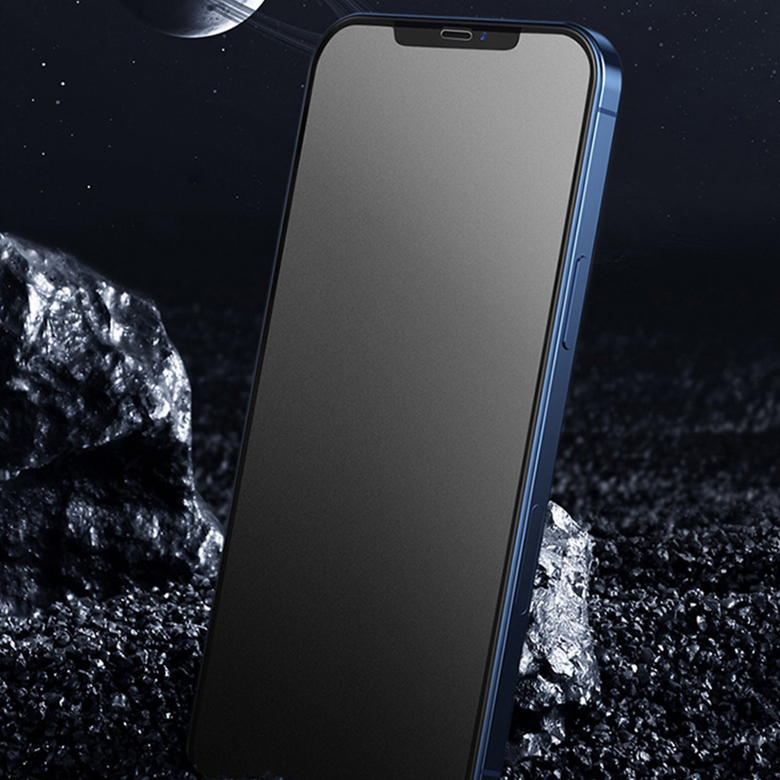 TD® Film trempé givré à bords brillants de jeu iPhone13Pro Max film de jeu anti-empreintes digitales plein écran clair et rafraîchis