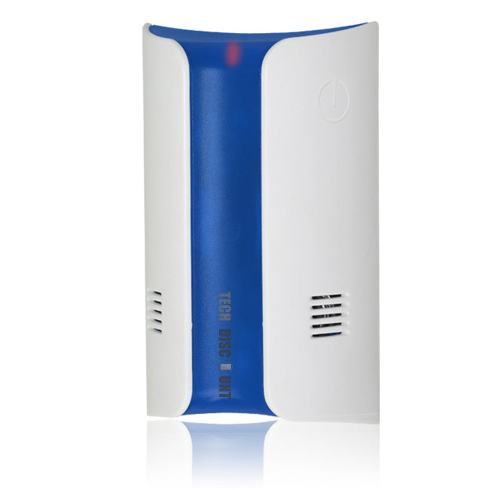 TD® Répulsif à ultrasons pour insectes  Interrupteur tactile  Deux haut-parleurs à haute fréquence  Avec veilleuse  Répulsif à insec