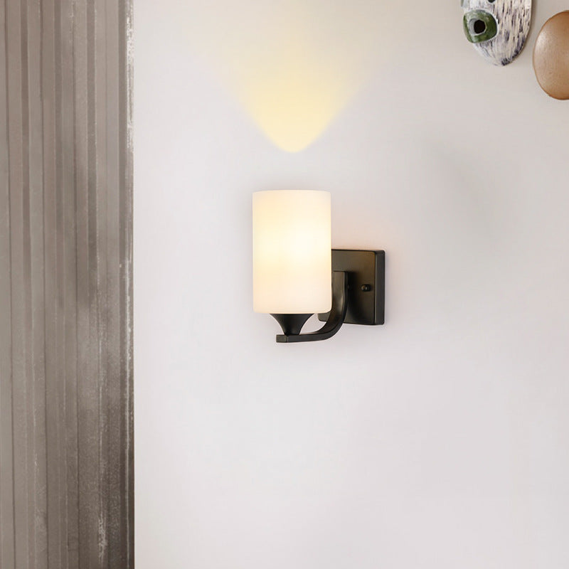 Applique verre LED fer forgé Simplicité moderne Créativité du designer le salon couloir rayon