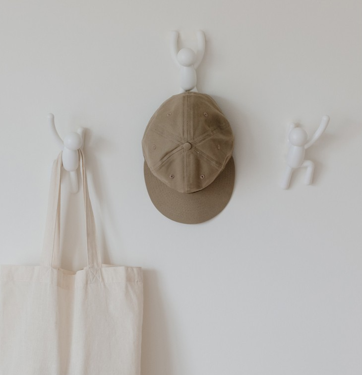 Porte-manteau, cintre, patère, porte-clés de vêtements créatifs, crochet mural, porte-manteau de dessin animé sur la porte