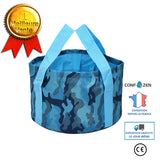 Pliable Bassin D'eau De Voyage Portable Pliable Bassin D'eau Grand Multifonctionnel Extérieur Petit Lavabo Voyage Ménage Pied