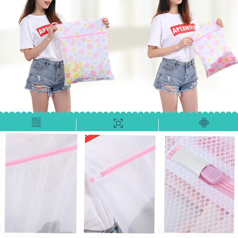 TD® Sac à linge sale voyage délicat tissu machine à laver vêtement habit homme femme grand lessive propreté coloré main bonne qualit