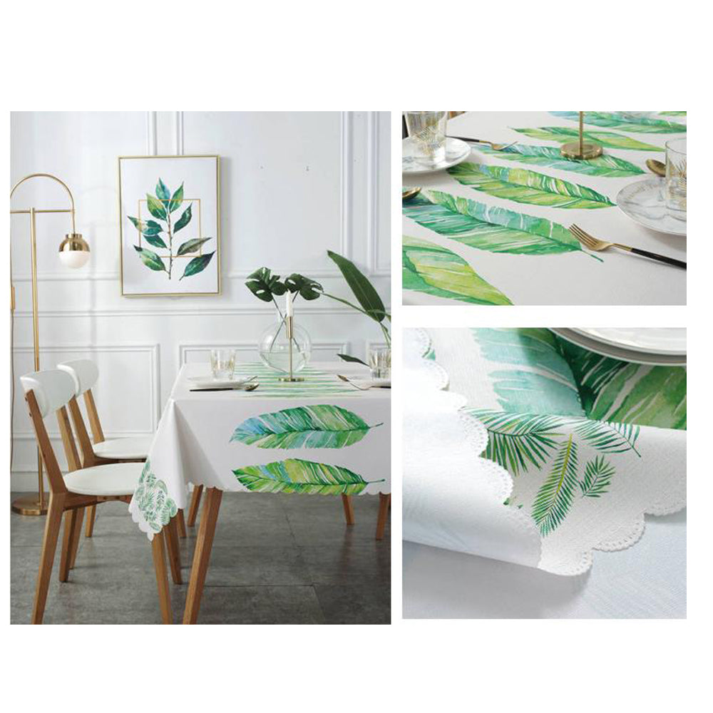 TD® Nappe multifonctionnelle Etanche/Protecteur Réfrigérateur four micro-ondes housse anti-poussière et tâches/Nappe table basse 90*