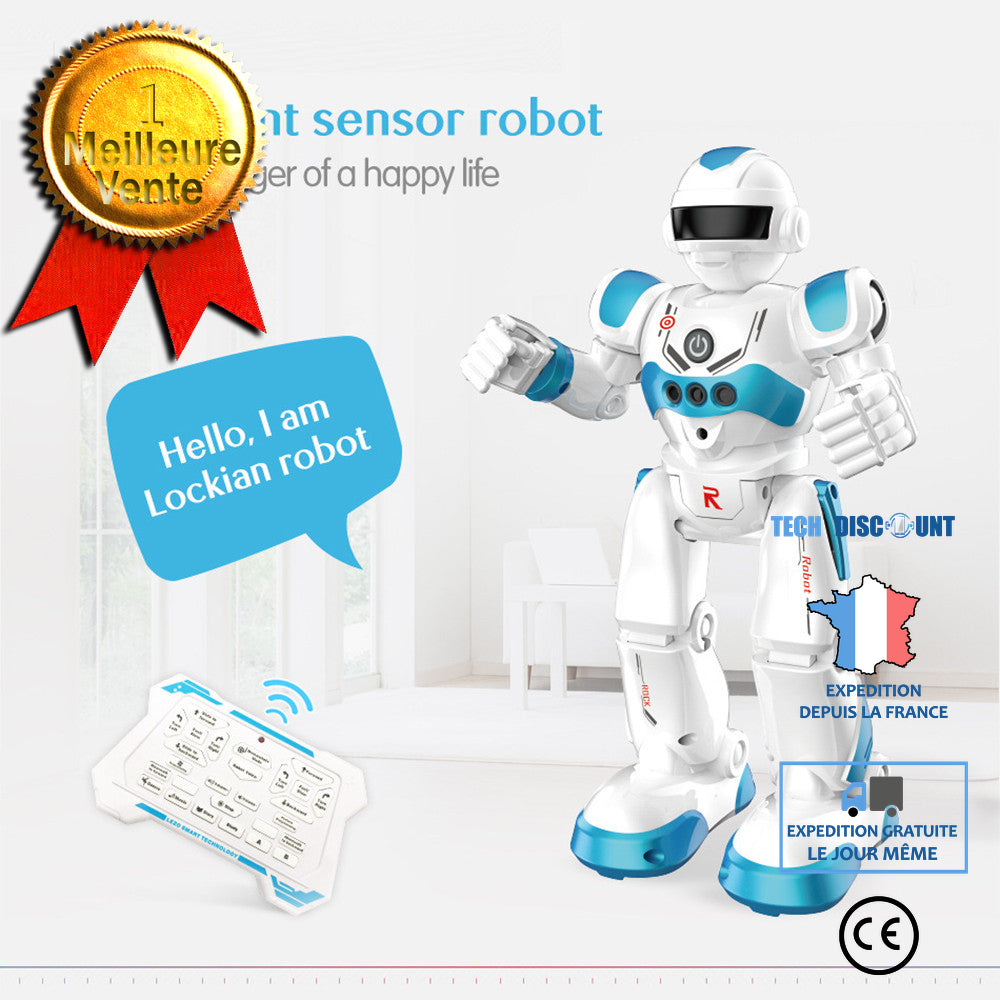 TD® Robot télécommandé multifonction USB chargement jouet pour enfants Robot RC chantera danse figurine d'action capteur de geste Ro