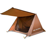 TD® Double tente à deux étages auvent plage pêche camping équipement portable étanche camping tente en plein air
