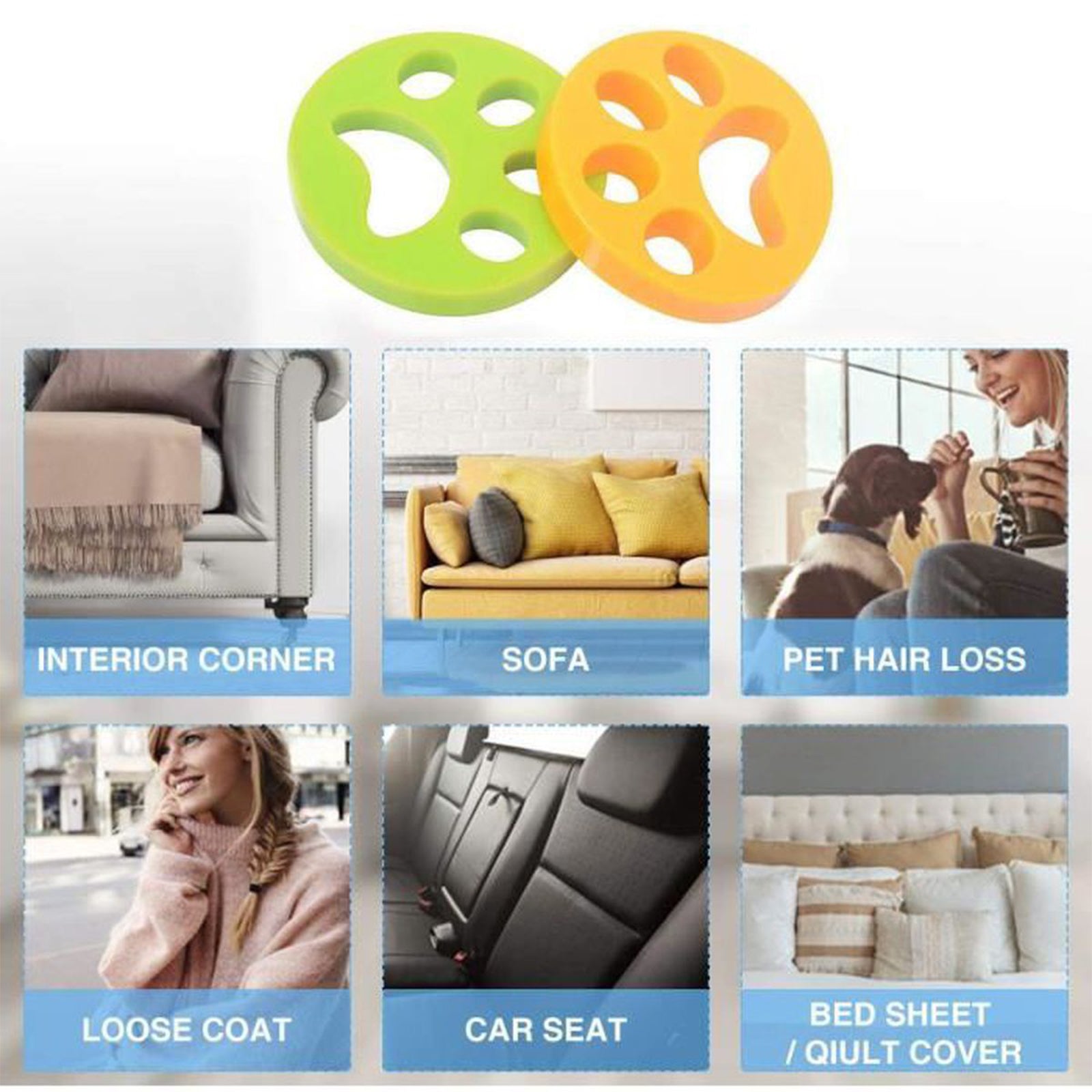 TD® 10 pack Feuille de nettoyage répétée, les cheveux collants à l'eau peuvent être lavés pour enlever le silicone pour les cheveux