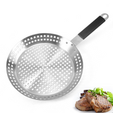 Acier inoxydable Barbecue Pan Barbecue Barbecue Pancake Pan Pan Barbecue Panier
