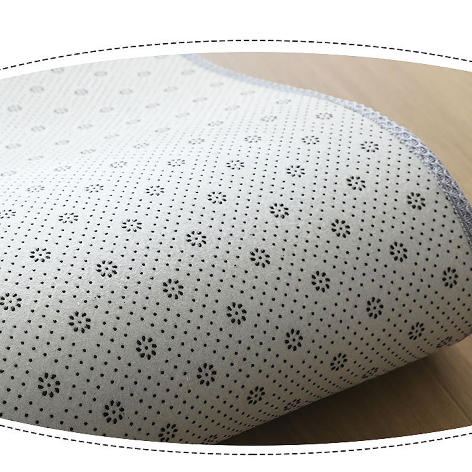 TD® Tapis nordique en laine à filaments ins tie-dye dégradé salon table basse tapis chevet cheveux longs chambre tapis complet