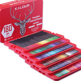 Ensemble de plomb de couleur 180 couleurs crayon de couleur fournitures d'art professionnel ensemble de peinture peint à la m