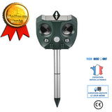 TD® Répulsif solaire anti-oiseaux Répulsif à ultrasons pour souris Répulsif anti-moustique Répulsif pour animaux