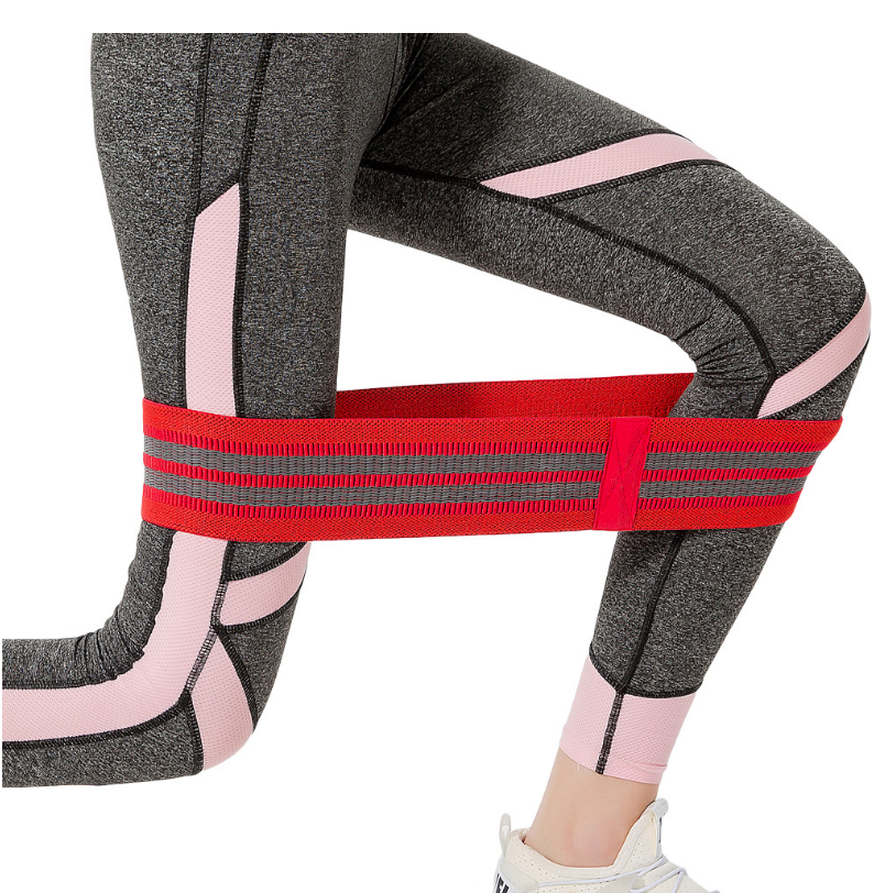 Bande de résistance en poly-coton Fitness Squat Yoga Torture Fesses Cercle et Belles Fesses Formation