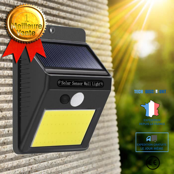 TD® 48 LED Lampe solaire puissance capteur de mouvement, Imperméable pour mur, jardin...-Eclairage extérieur recharge solaire IP64