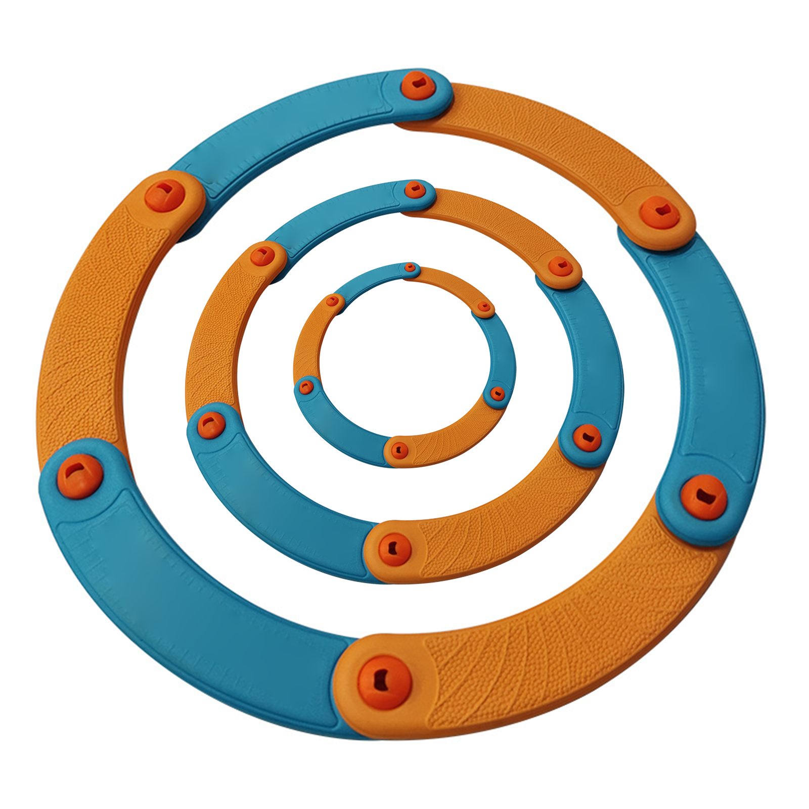 TD® Variété de mousse pliant anneau volant sonnant soucoupe volante anneau volant maternelle jouets pour enfants sûr doux Frisbee