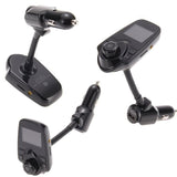 kit Bluetooth voiture allume cigare transmetteur FM main libre radio fonction appels mp3 usb lecteur musique sans fil télépho