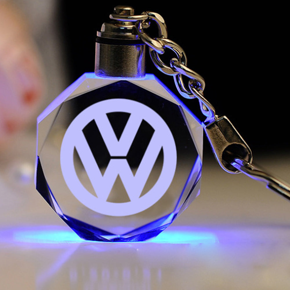 TD® Plaque acrylique traitement cristal porte-clés plexiglas voiture pendentif petit cadeau voiture logo cristal porte-clés