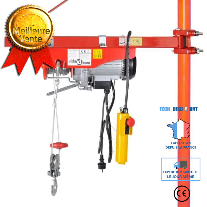 TD® à grain grue brique 220 V grue extérieure bâtiment électrique décoration machine d'alimentation ménage 300-600 kg 30 M