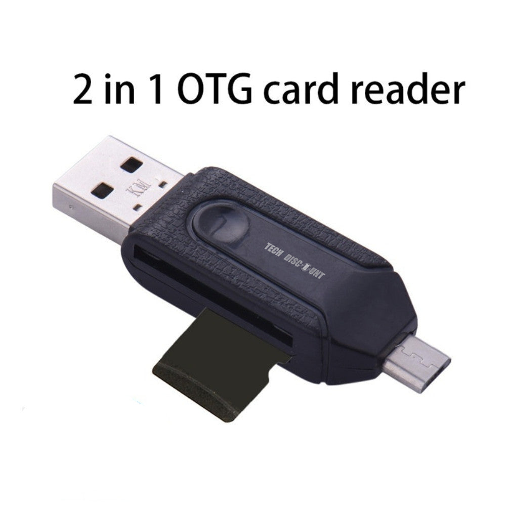 TD® Lecteur de carte SD USB mémoire interne micro adaptateur ordinateurs portables clé haute performance petit compact port noir