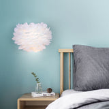 Applique Style nordique Simplicité moderne Lampe plume Salle de mariage chevet chambre le salon Mur de fond La Chambre des en