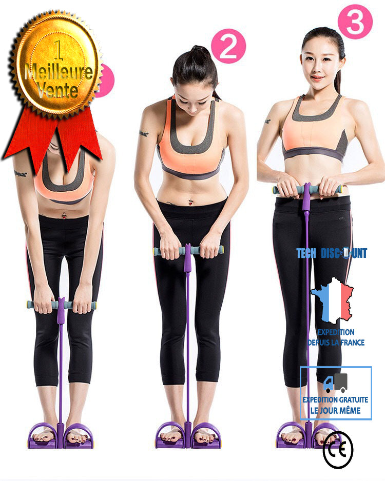 TD® Bandes élastiques d'entraînement de Sport de gymnastique à la maison de bande de résistance de vent - Modèle: Green  - HSJSTLDA1