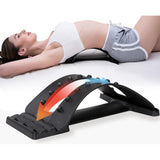 TD® Correcteur de redressement de courbure lombaire et lombaire supérieure scoliose sommeil masseur de traction du dos soutien lomba