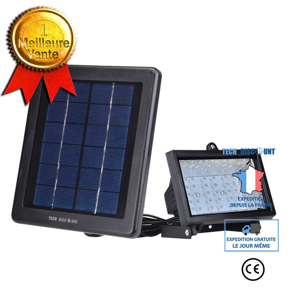 TD® Eclairage de 30 LED Lampe Solaire de jardin. 180 Lumens LED Luminaire d'exterieur a Terre ou Mural pour Packing Terrasse Patio