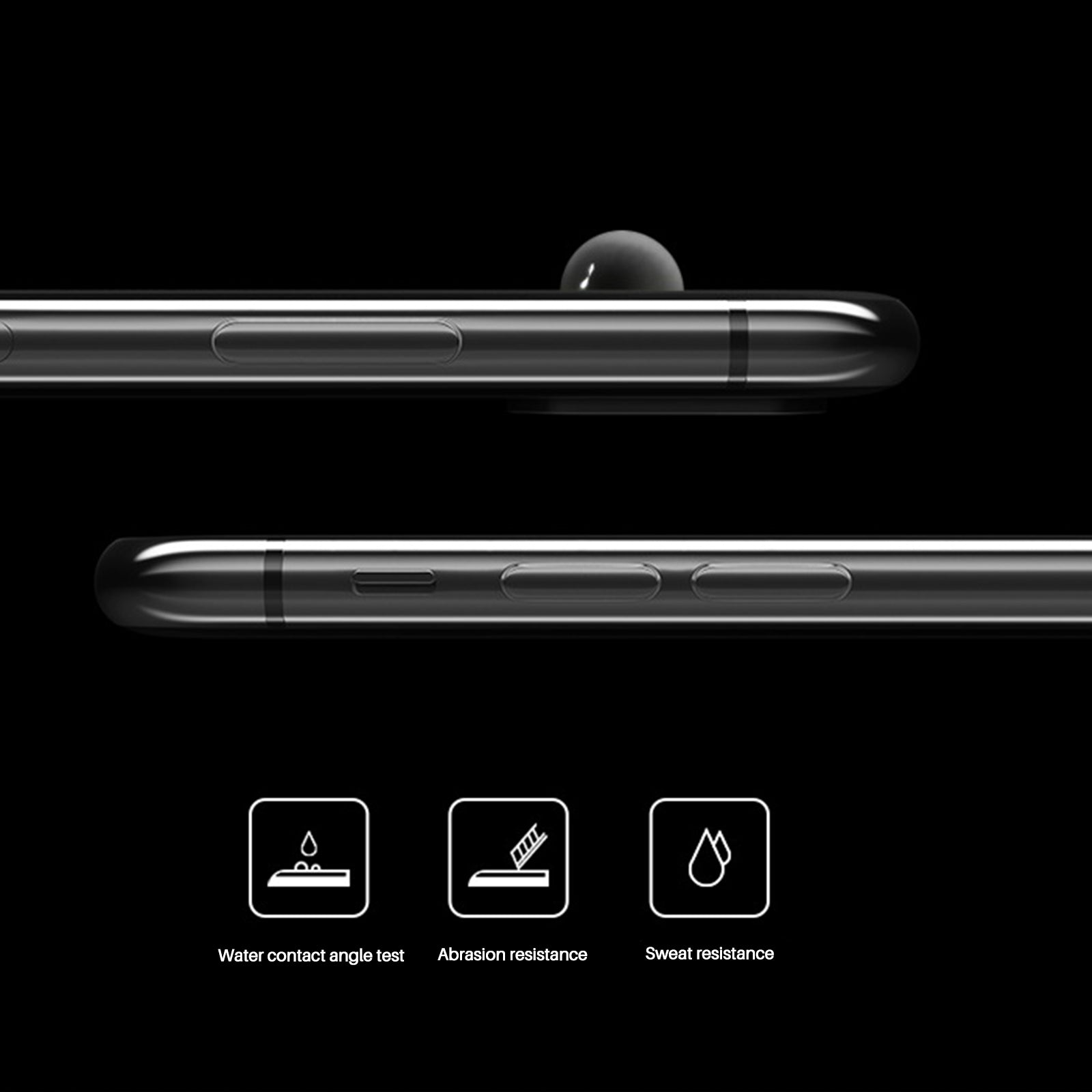 TD® Assemblage d'écran de téléphone portable adapté à l'écran tactile anti-empreintes digitales clair sensible Apple iphone 13 HD