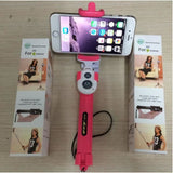 TD® Trépied Levier Retardateur Selfie de Smartphone/ Téléphone cellulaire Bluetooth Universal Selfie/ Bâton de Selfie