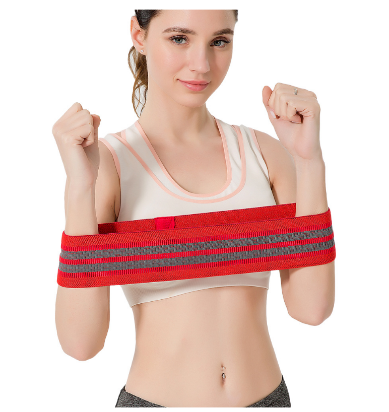 Bande de résistance en poly-coton Fitness Squat Yoga Torture Fesses Cercle et Belles Fesses Formation