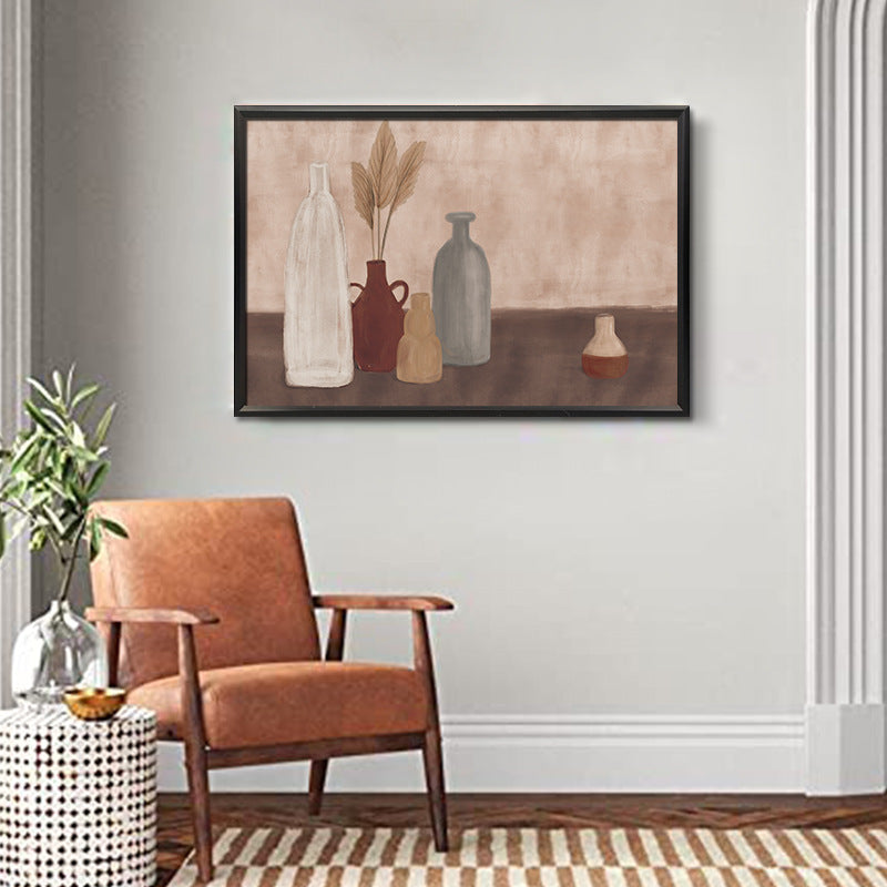 TD® Simple nordique rétro niche peinture décorative salon chambre peinture salon étude chambre murale rétro peinture décorative