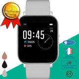 INN® Bracelet de sport Bracelet intelligent à écran couleur pour mesurer la température corporelle et la fréquence cardiaque Bracele