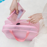 Sac de rangement Voyage en plein air Portable Étanche Maquillage de bain Plage Yoga Sac de natation Séparation sèche et humid