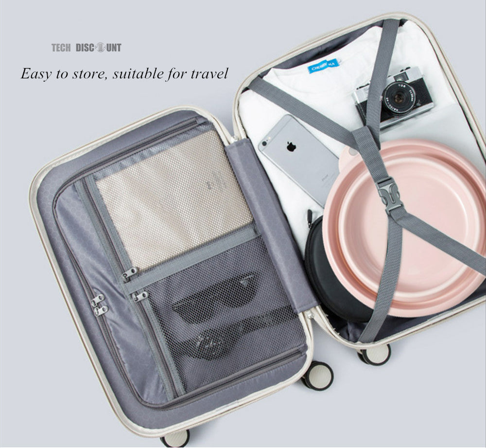 TD® bassine pliable camping grande linge retractable silicone ronde plastique pied lessive taille bain evier sale vaisselle seau lav