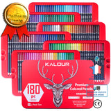 Ensemble de plomb de couleur 180 couleurs crayon de couleur fournitures d'art professionnel ensemble de peinture peint à la m