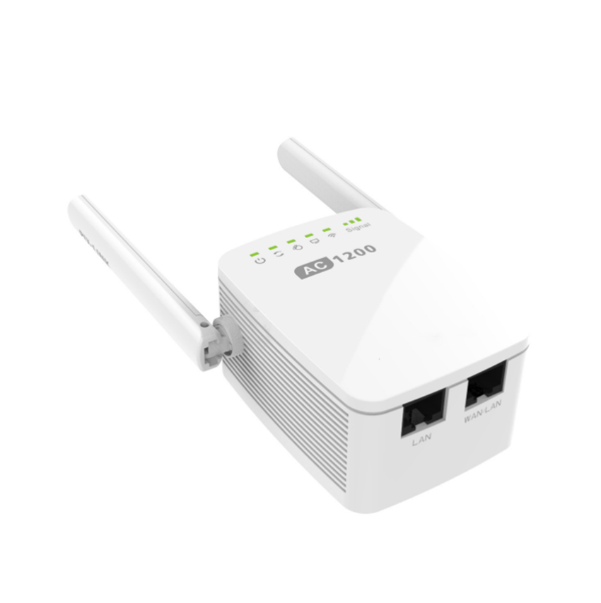 INN® Répéteur sans fil à double fréquence 1200M Nouveau répéteur WiFi sans fil AP AC12