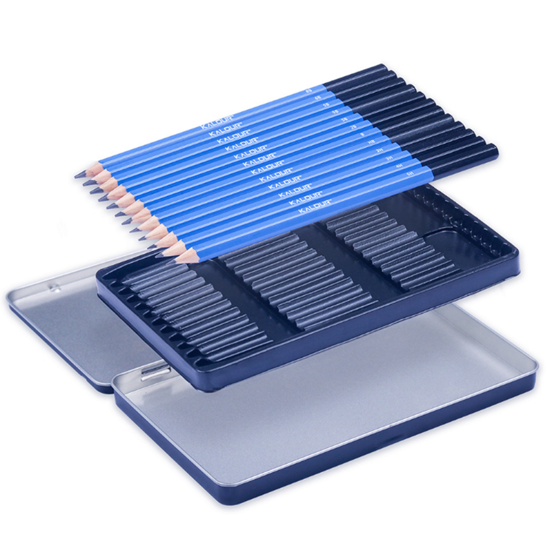 Ensemble d'outils Ensemble de crayons Croquis Crayon Art Peinture Ingénierie Dessin Conception Dessin Crayon Ensemble de 12 p