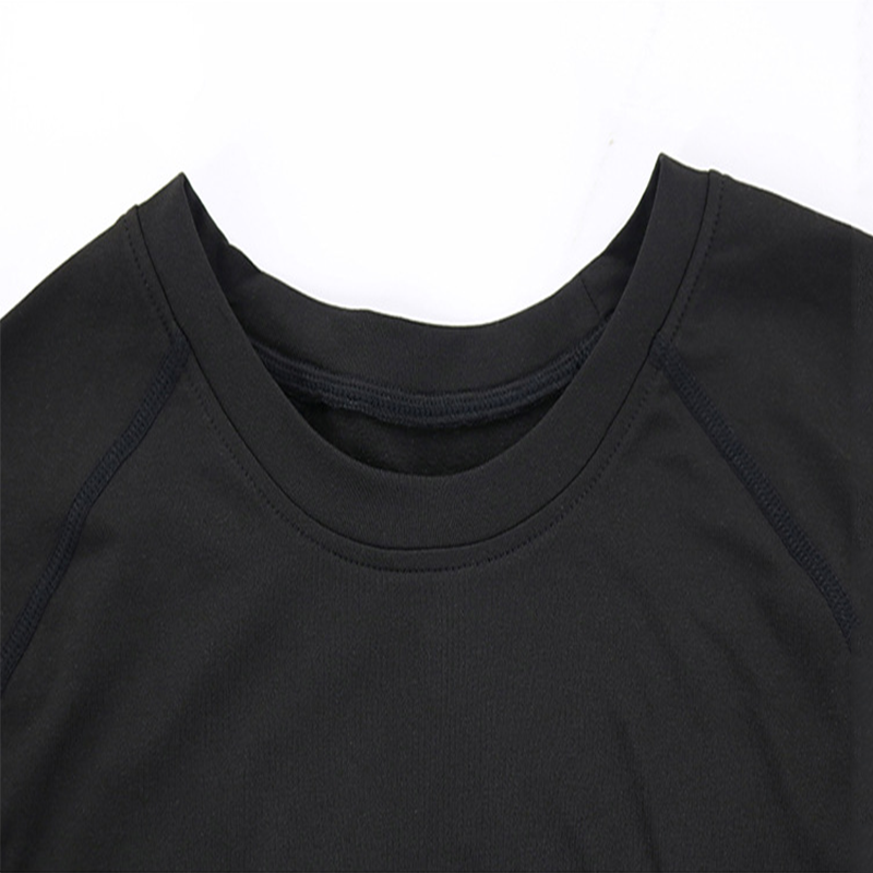 TD® Combinaison d'entraînement serrée à manches longues pour hommes automne/hiver  velours à manches longues combinaison rapi